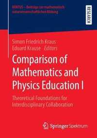 Comparison of Mathematics and Physics Education I