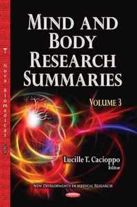 Mind & Body Research Summaries