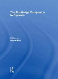 The Routledge Companion to Dyslexia