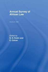 Annual Survey of African Law CB