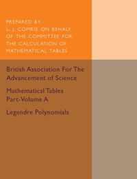 Maths Table Vol A Legendre Polynomials