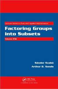 Factoring Groups into Subsets