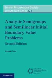 Analytic Semigroups and Semilinear Initial Boundary Value Pr
