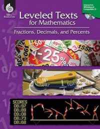 Leveled Texts for Mathematics