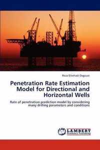 Penetration Rate Estimation Model for Directional and Horizontal Wells