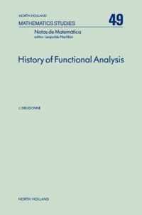 History of Functional Analysis