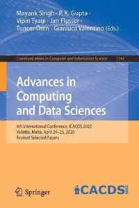 Advances in Computing and Data Sciences