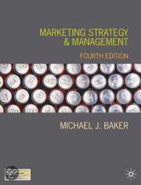 Marketing Strategy and Management