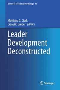 Leader Development Deconstructed