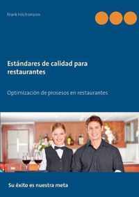 Estandares de calidad para restaurantes