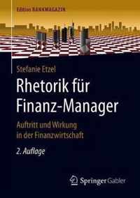 Rhetorik Fur Finanz-Manager