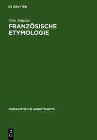 Franzoesische Etymologie