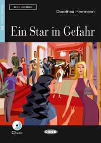 Lesen und Üben A2: Ein Star in Gefahr Buch + Audio-CD