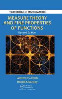 Measure Theory and Fine Properties of Functions, Revised Edition