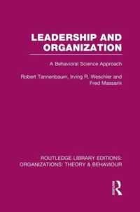 Leadership and Organization (RLE: Organizations)