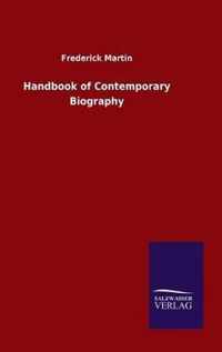 Handbook of Contemporary Biography