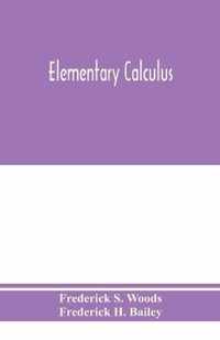 Elementary calculus