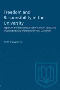 Freedom and Responsibility in the University