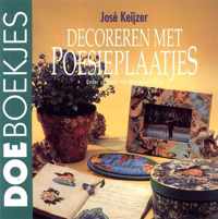 Decoreren met poesieplaatjes. doebo