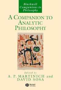 A Companion to Analytic Philosophy