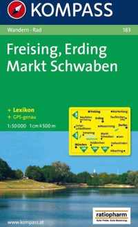 Kompass WK183 Freising, Erding, Markt Schwaben