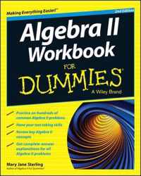 Algebra II Wrkbk For Dummies 2nd Edi