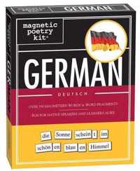 German Magnetic Poetry Kit