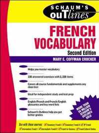 Schaum's Outline of French Vocabulary