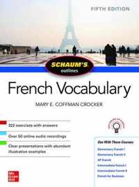 Schaum's Outline of French Vocabulary, Fifth Edition