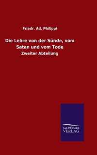 Die Lehre von der Sunde, vom Satan und vom Tode