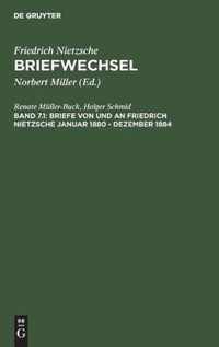 Briefe von und an Friedrich Nietzsche Januar 1880 - Dezember 1884