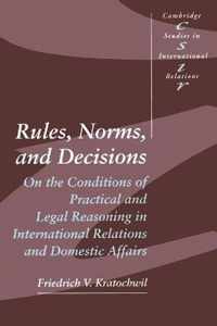 Rules, Norms, and Decisions