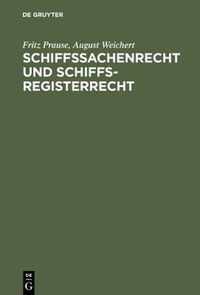 Schiffssachenrecht und Schiffsregisterrecht