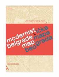 Modernist Belgrade Map