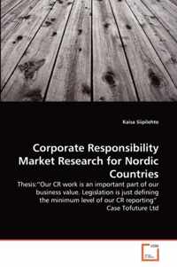 Corporate Responsibility Market Research for Nordic Countries