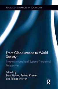 From Globalization to World Society