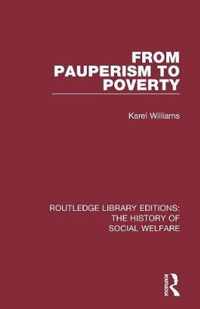 From Pauperism to Poverty