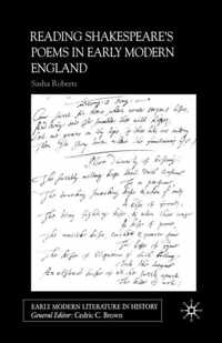 Reading Shakespeare's Poems in Early Modern England