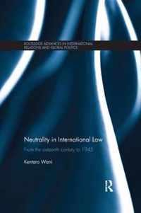 Neutrality in International Law