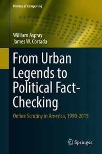 From Urban Legends to Political Fact-Checking