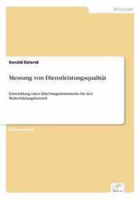 Messung von Dienstleistungsqualitat