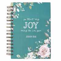 Journal Wirebound Large That Joy May Be in You - John 15