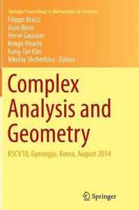 Complex Analysis and Geometry