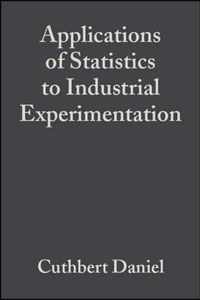 Applications of Statistics to Industrial Experimentation