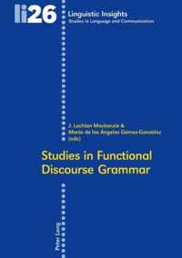 Studies in Functional Discourse Grammar