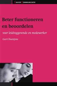 Cahier Communicatie  -   Beter functioneren en beoordelen