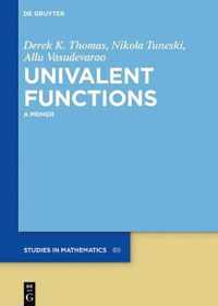 Univalent Functions