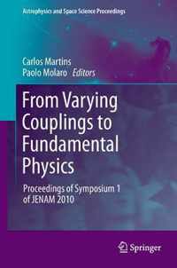 From Varying Couplings to Fundamental Physics