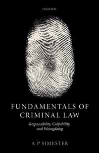 Fundamentals of Criminal Law