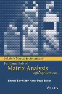 Solutions Manual To Accompany Fundamenta